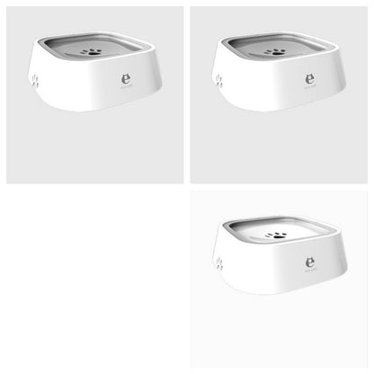 1.5L Cat Dog Water Bowl Carried Floating Bowl Anti-Overflow Slow Water Feeder Dispenser Pet Fountain ABS&PP Dog Supplies